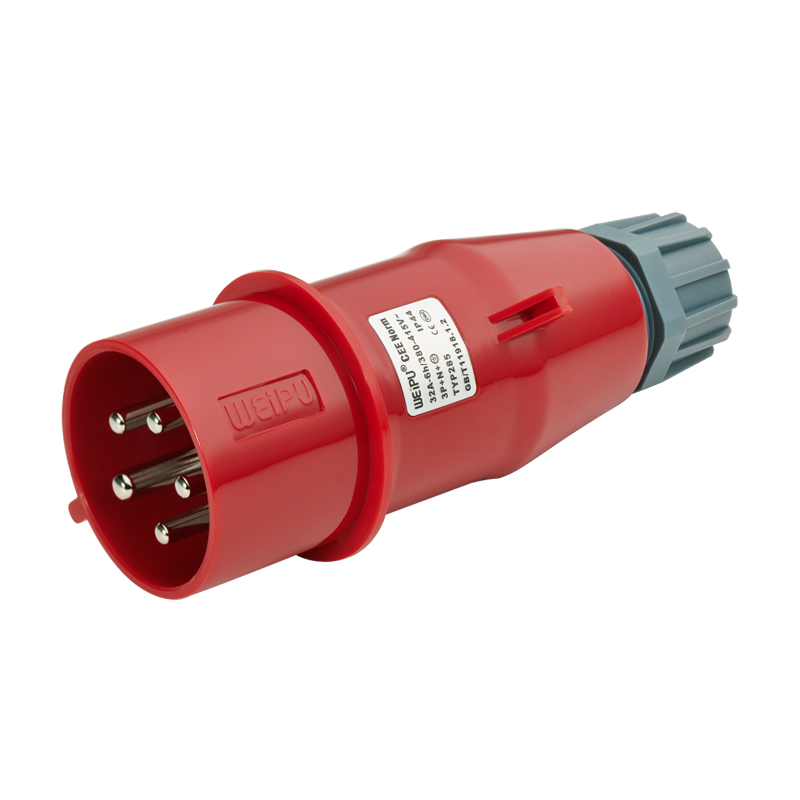 32A (3P+N+E) 夾爪電纜緊固插頭TYP285-IP44